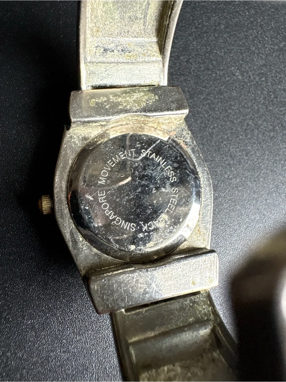 Women's Gold and Silver Crystal Accent Watch